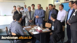 مدیرکل آموزش وپرورش کردستان از فرآیند ارزیابی تکمیلی شایستگی های معلمی در دانشگاه فرهنگیان بازدید کرد 6