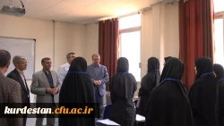 مدیرکل آموزش وپرورش کردستان از فرآیند ارزیابی تکمیلی شایستگی های معلمی در دانشگاه فرهنگیان بازدید کرد 8
