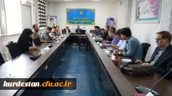 بررسی برنامه های فرهنگی و اجتماعی دانشگاه فرهنگیان کردستان در جلسه شورای فرهنگی 4