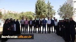 تجلیل از خدمات دکتر ناصر بهرامی، معاون پیشین توسعه منابع و امور دانشجویی پردیس 3