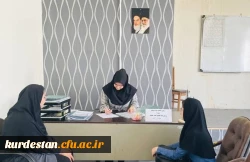 آزمون جبرانی طرح سنجش سواد قرآنی در پردیس بنت الهدی صدر سنندج برگزار شد 2