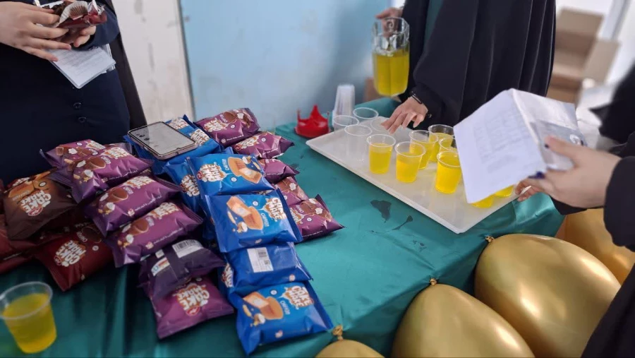 برپایی ایستگاه صلواتی و جشن سالروز آغاز امامت حضرت ولی عصر(عج) در پردیس بنت الهدی صدر 6