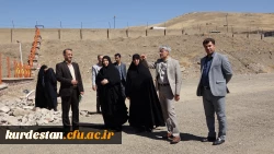 زهرا مظفر از بخش های مختلف دانشگاه فرهنگیان استان کردستان بازدید کرد 5