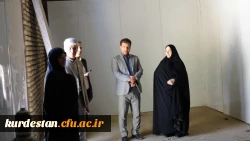 زهرا مظفر از بخش های مختلف دانشگاه فرهنگیان استان کردستان بازدید کرد 6