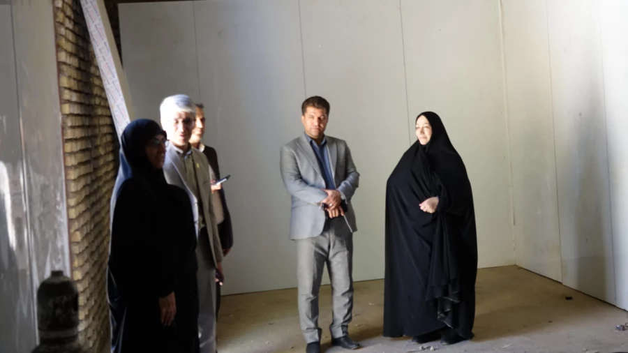 زهرا مظفر از بخش های مختلف دانشگاه فرهنگیان استان کردستان بازدید کرد 3