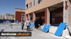 زهرا مظفر از بخش های مختلف دانشگاه فرهنگیان استان کردستان بازدید کرد 5