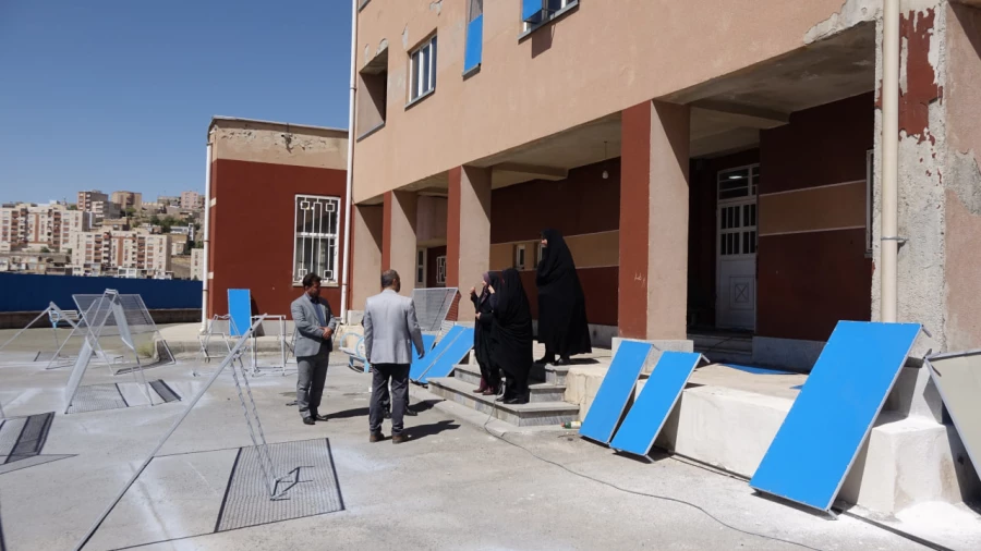 زهرا مظفر از بخش های مختلف دانشگاه فرهنگیان استان کردستان بازدید کرد 5