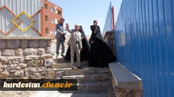 زهرا مظفر از بخش های مختلف دانشگاه فرهنگیان استان کردستان بازدید کرد 6