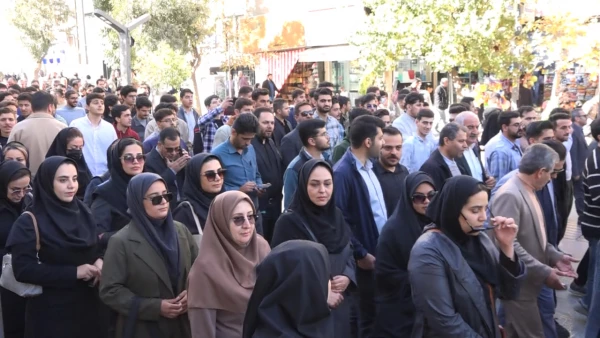 حضور پرشور دانشگاه فرهنگیان استان کردستان در راهپیمایی یوم الله سیزدهم آبان 3