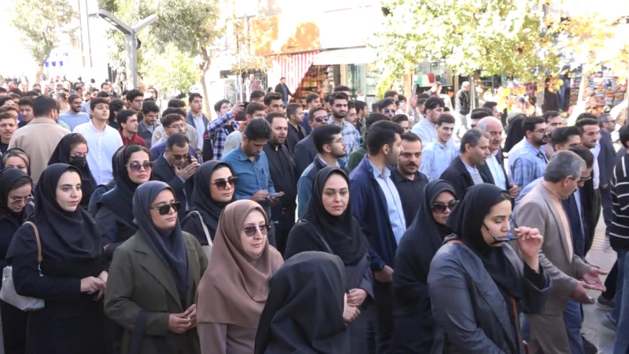 حضور پرشور دانشگاه فرهنگیان استان کردستان در راهپیمایی یوم الله سیزدهم آبان 3