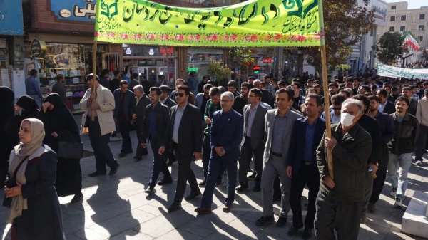 حضور پرشور دانشگاه فرهنگیان استان کردستان در راهپیمایی یوم الله سیزدهم آبان 8