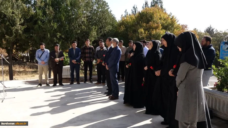 تجدید پیمان با شهدا در آیین غبارروبی مزار گمنامان 4