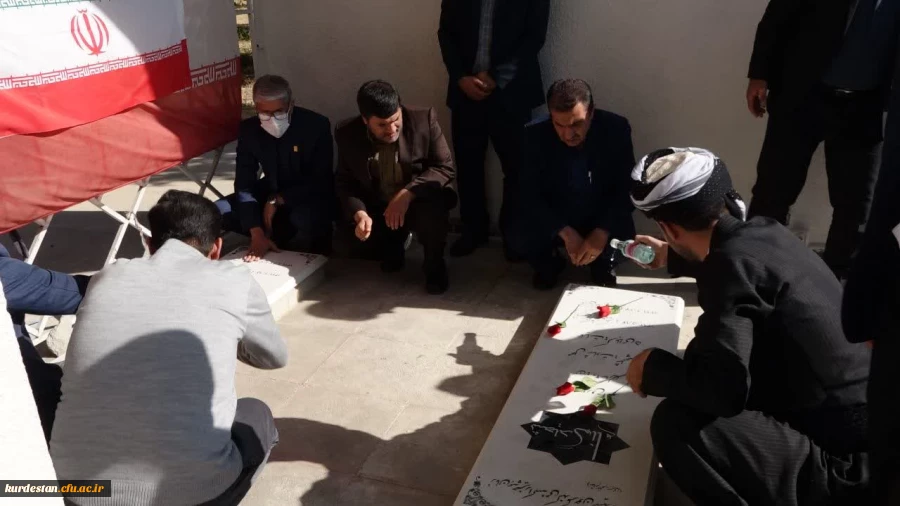 تجدید پیمان با شهدا در آیین غبارروبی مزار گمنامان 5