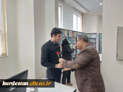 بازدید دانشجومعلمان پردیس شهید مدرس سننددج از کتابخانه عمومی امام خامنه ای 4