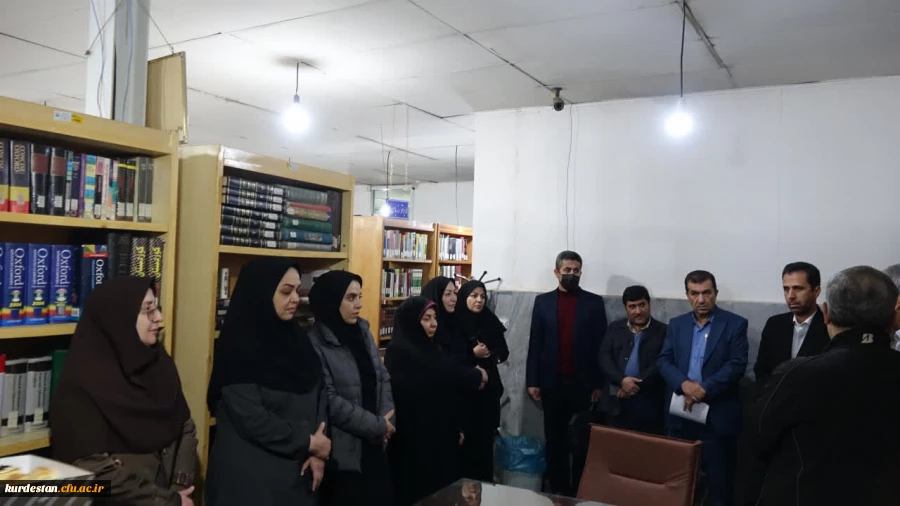 تقدیر از کتابداران پردیس های دانشگاه فرهنگیان کردستان 5