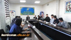 جلسه رئیس دانشگاه فرهنگیان کردستان با شورای صنفی و مدیران حوزه های دانشجویی برگزار شد 3