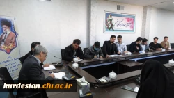 جلسه رئیس دانشگاه فرهنگیان کردستان با شورای صنفی و مدیران حوزه های دانشجویی برگزار شد 4