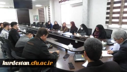 جلسه رئیس دانشگاه فرهنگیان کردستان با شورای صنفی و مدیران حوزه های دانشجویی برگزار شد 5