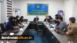 جلسه رئیس دانشگاه فرهنگیان کردستان با شورای صنفی و مدیران حوزه های دانشجویی برگزار شد 6