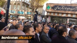 حضور دانشگاه فرهنگیان کردستان در مراسم تشییع سه شهید گمنام 5