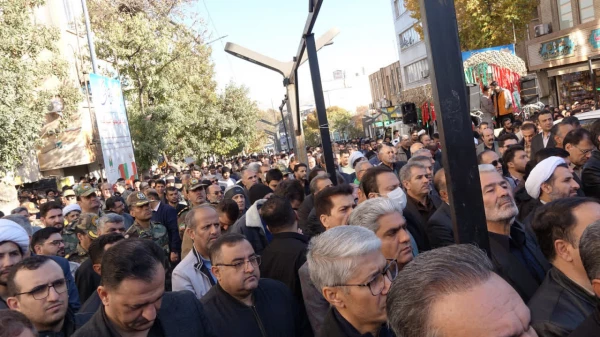 حضور دانشگاه فرهنگیان کردستان در مراسم تشییع سه شهید گمنام 6