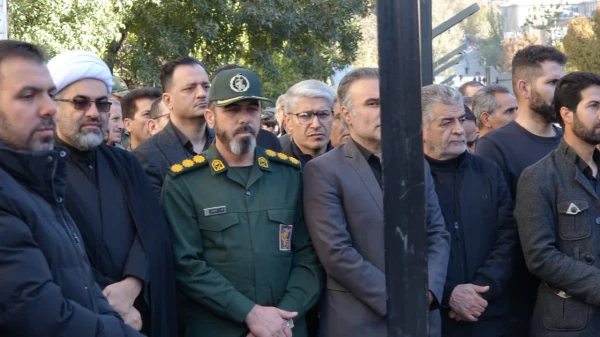 حضور دانشگاه فرهنگیان کردستان در مراسم تشییع سه شهید گمنام 8