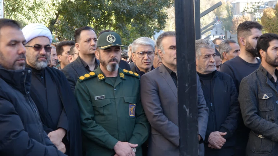 حضور دانشگاه فرهنگیان کردستان در مراسم تشییع سه شهید گمنام 8