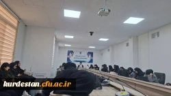 سلسله نشست های تخصصی مهدویت در پردیس شهیده بنت الهدی صدر برگزار شد 5