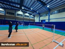برگزاری مسابقات لیگ بدمینتون با حضور ۸ تیم دانشجویی در پردیس بنت الهدی صدر 3