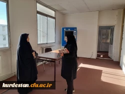 بازدید از سرای دانشجویی پردیس بنت الهدی صدر در راستای ارتقای خدمات رفاهی و بهداشتی 2