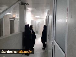 بازدید از سرای دانشجویی پردیس بنت الهدی صدر در راستای ارتقای خدمات رفاهی و بهداشتی 7