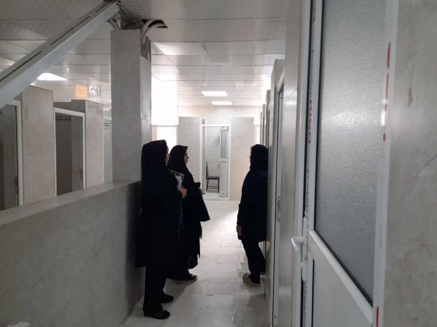 بازدید از سرای دانشجویی پردیس بنت الهدی صدر در راستای ارتقای خدمات رفاهی و بهداشتی 7