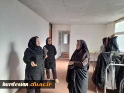 بازدید از سرای دانشجویی پردیس بنت الهدی صدر در راستای ارتقای خدمات رفاهی و بهداشتی 8