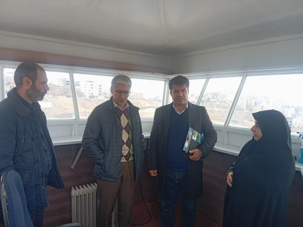 بهره برداری از اتاق نگهبانی جدید در ضلع شرقی دانشگاه فرهنگیان کردستان 5