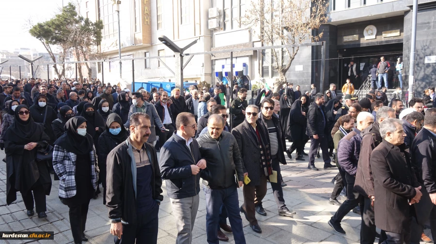 حضور پرشور دانشگاه فرهنگیان استان کردستان در محکومیت اقدامات تروریستی اخیر در کشور 3