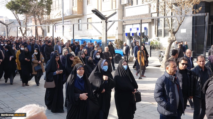 حضور پرشور دانشگاه فرهنگیان استان کردستان در محکومیت اقدامات تروریستی اخیر در کشور 4