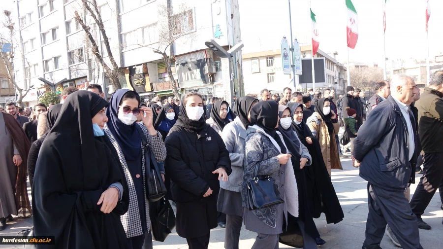 حضور پرشور دانشگاه فرهنگیان استان کردستان در محکومیت اقدامات تروریستی اخیر در کشور 9