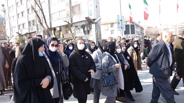 حضور پرشور دانشگاه فرهنگیان استان کردستان در محکومیت اقدامات تروریستی اخیر در کشور 19